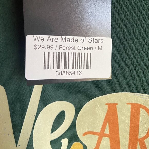 T-Shirt "We are made of Stars" NWT M - Picture 4 of 7
